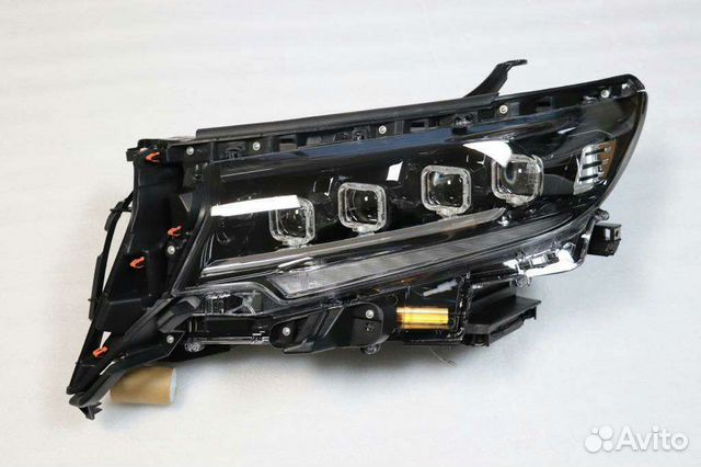 Фары toyota prado 150 LED рестайлинг 2017-2022
