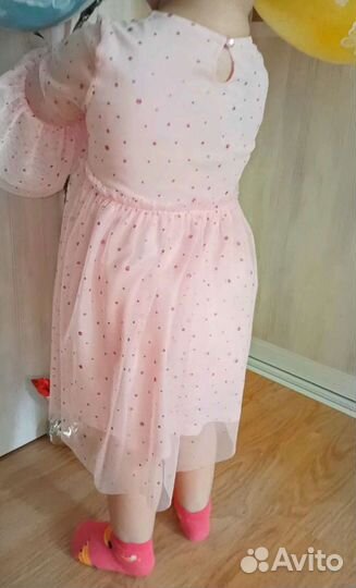 Платье для девочки 92