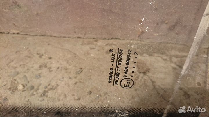 Передние стекла ваз 2107