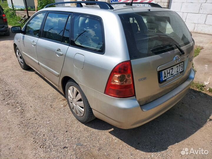 Разбор Тойота королла 2005 1.4д