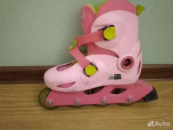 Ролики детские для девочек на р. 30-32 и 34-36