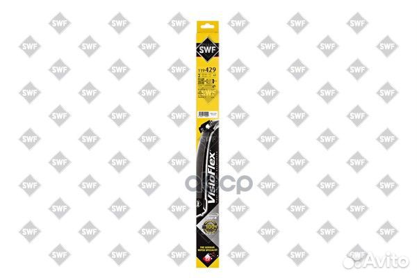 Щетки стеклоочистителя, комплект 119429 Swf