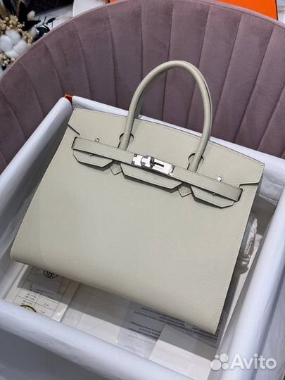 Сумка Hermes Birkin 30 craie epsom