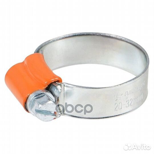 Хомут 20-32/11,7 мм, червячный, усиленный, W1