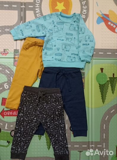 Детские вещи пакетом на мальчика 74 80