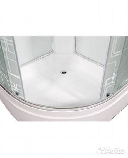 Душевая кабина 80х80х210 Avacan EM2780nled+GM угл