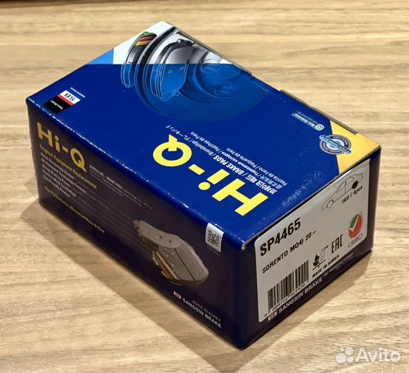 Колодки SP4465 Hyundai Santa Fe 4 Kia Sorento 4