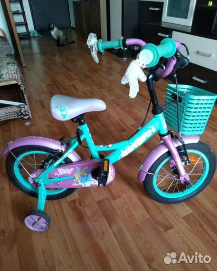 Велосипед для девочки от 3 лет shtern