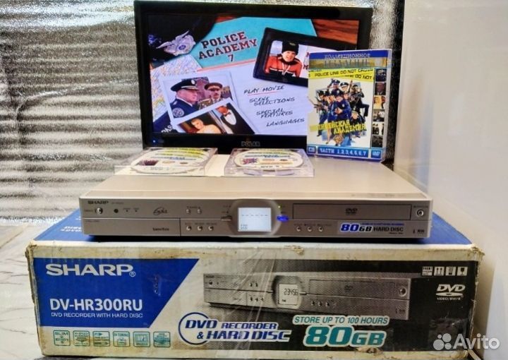 Рекордер Sharp Для Оцифровки VHS на DVD