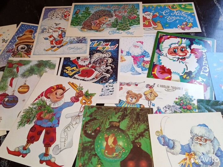 Открытки СССР чистые