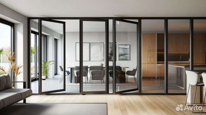 Двери стеклянные на заказ