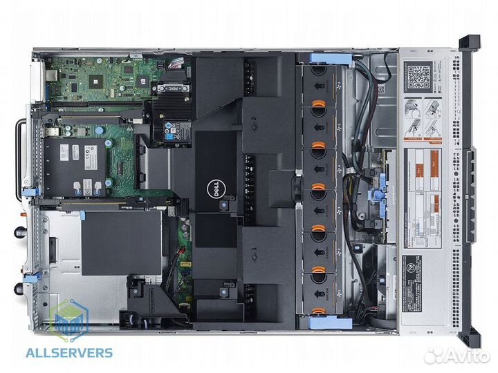 Сервер dell R730 H730 8*sff 2xE5-2660v3 512GB