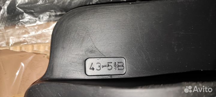 Брызговики Kia Rio (QB) (2011-2017) (задние)