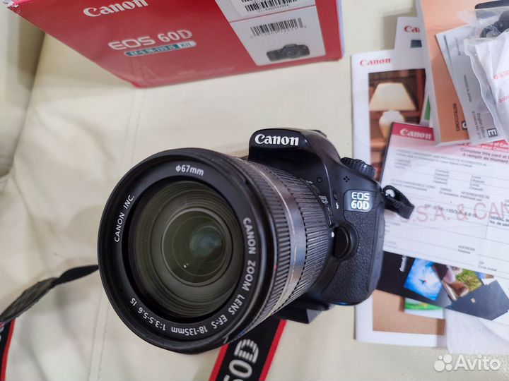 Canon 60d 18-135 kit usa