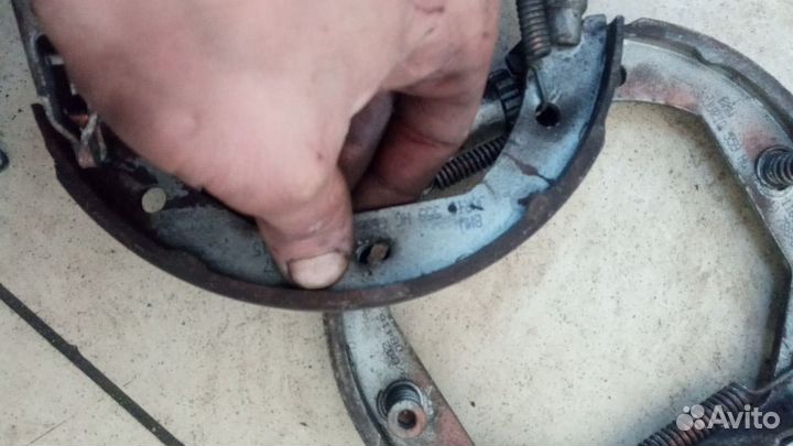 Колодки стояночго тормоза bmw f30 f20