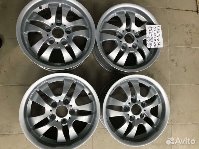 R16. J7. Et34. 5-120. 72,6mm Austria BMW original