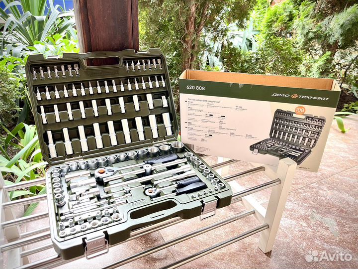 Набор инструментов 108 предметов дело техники