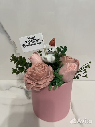 Букеты из мыло ко дню учителя