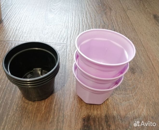 Набор горшков цветочных