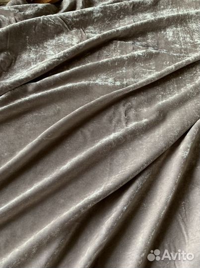 Ткань бархат на шёлке шёлковый натуральный