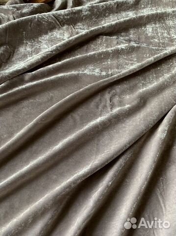 Ткань бархат на шёлке шёлковый натуральный