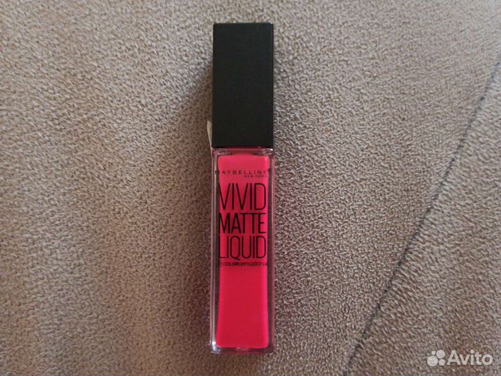 Maybelline vivid matte liquid помада