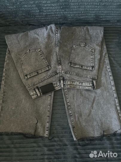 Джинсы женские широкие