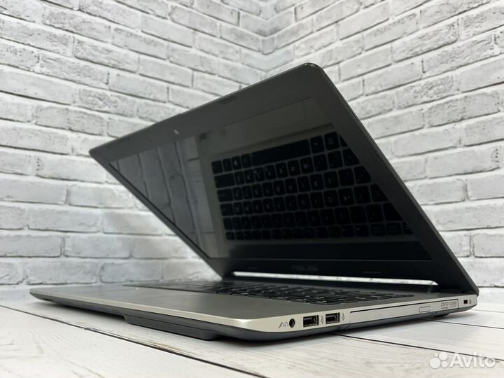 Алюминиевый ноутбук Asus i7/1000gb/8gb/гарантия