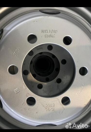 Диск усиленный на газель Topu 1350 кг