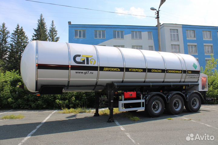 Полуприцеп газовоз GT7 ППЦТУ-24, 2023