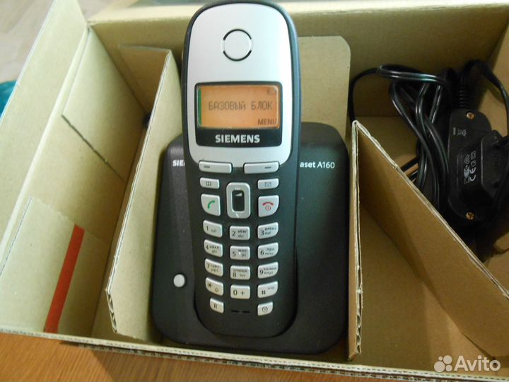 Телефон беспровод цифров Siemens Panasonic Philips