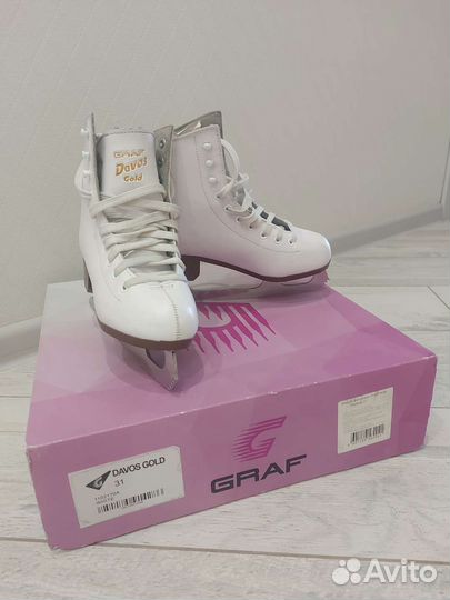 Фигурные коньки graf davos 31 р-р