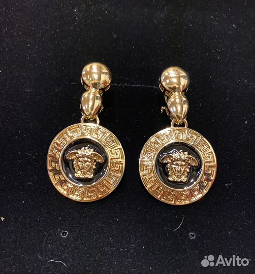 Серьги versace