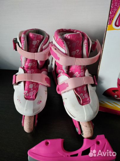 Ролики-коньки 2 в 1