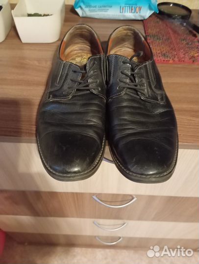 Туфли кожаные