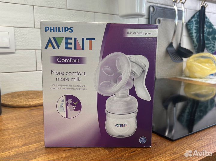 Новый Ручной молокоотсос Philips Avent SCF330/40