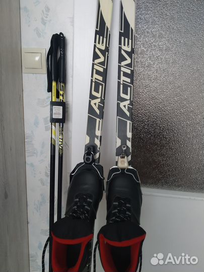 Лыжи беговые детские,150 см