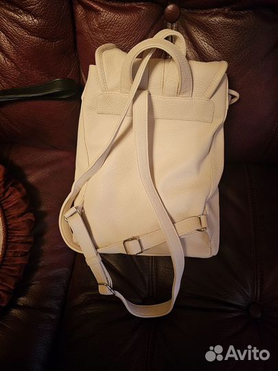 Рюкзак женский бежевый