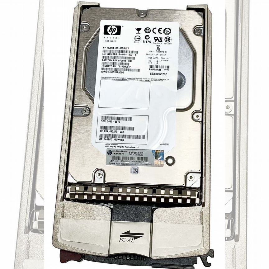 [495277-003] Жесткий Диск Hp Bf146dajzp 146,8gb Fibre Channel 495277-003