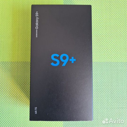 Коробка от Samsung Galaxy s9+
