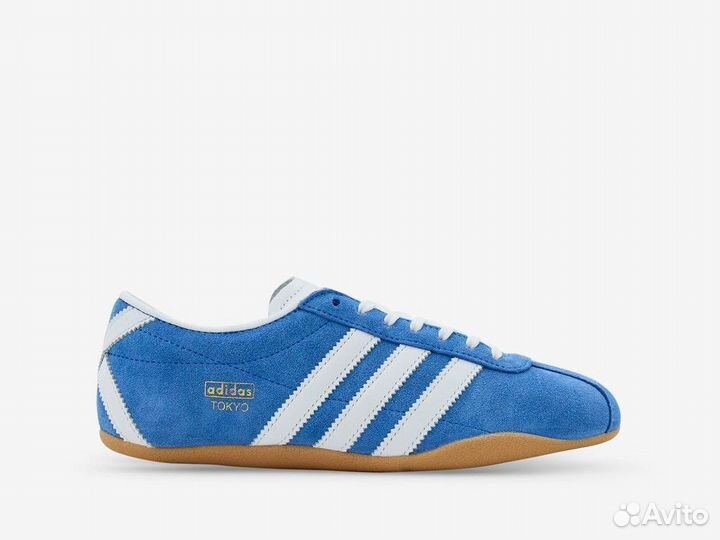 Кроссовки Adidas Tokyo Blue голубые