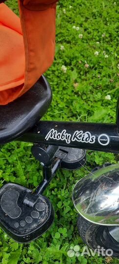 Трехколесный велосипед с родительской ручкой