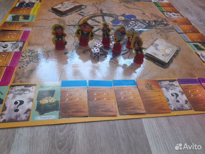 Настольная игра - Монополия пиратская