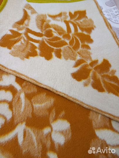 Одеяло шерстяное СССР новое