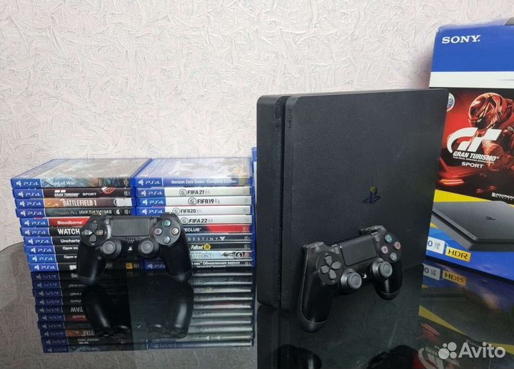 Игровая консоль Playstation 4 Slim 1TB (CUH-22xx)