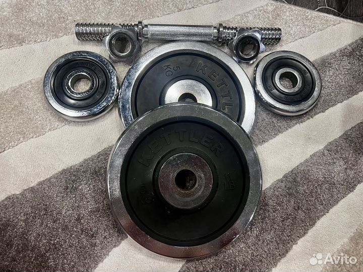 Гантели разборные