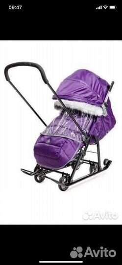 Коляска санки Nika 7 5 новые