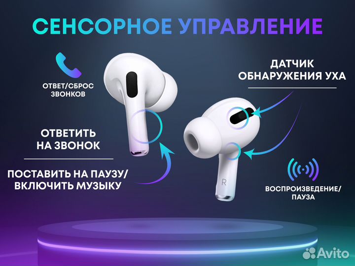 AirPods Pro Premium (Чехол + Доставка + Гарантия)
