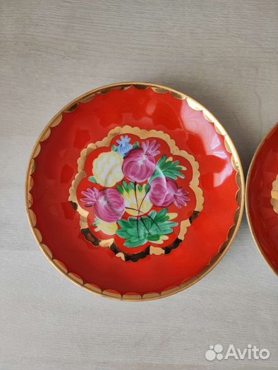 Дулево Русская красавица Блюдце