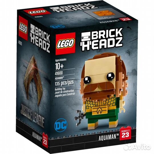 Набор Lego BrickHeadz 41600 Aquaman